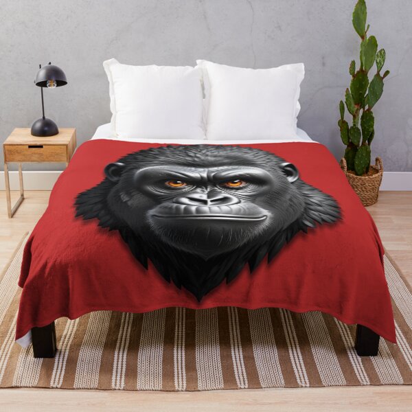 Item preview, GORILLA HEAD (#C42A2A) designed and sold by Marlon Oseguera.