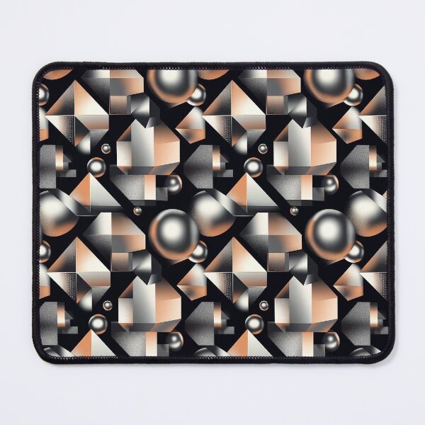 Item preview, Cubes and Pyramids in Harmony designed and sold by MidArtForge.