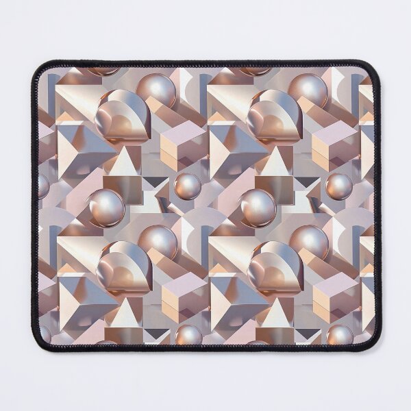 Item preview, Cubes and Pyramids in Harmony designed and sold by MidArtForge.