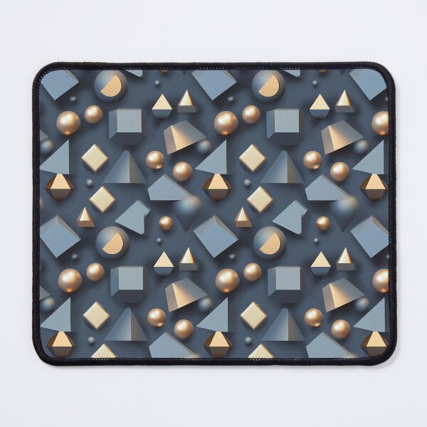 Item preview, Cubes and Pyramids in Harmony designed and sold by MidArtForge.