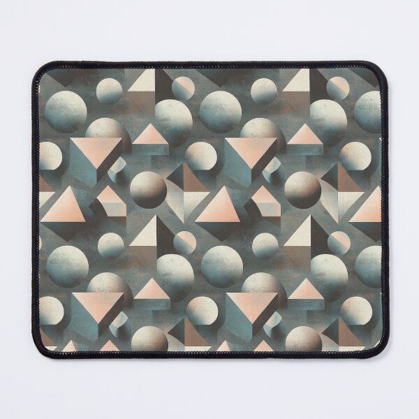 Item preview, Cubes and Pyramids in Harmony designed and sold by MidArtForge.
