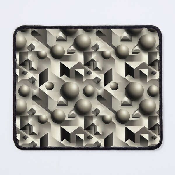Item preview, Cubes and Pyramids in Harmony designed and sold by MidArtForge.