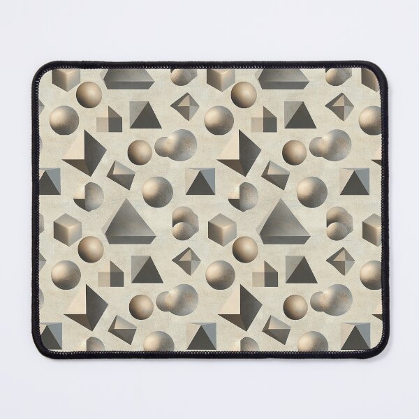 Item preview, Cubes and Pyramids in Harmony designed and sold by MidArtForge.