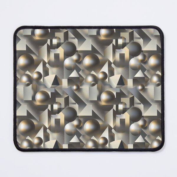 Item preview, Cubes and Pyramids in Harmony designed and sold by MidArtForge.