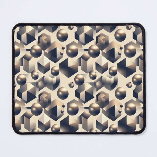 Item preview, Cubes and Pyramids in Harmony designed and sold by MidArtForge.