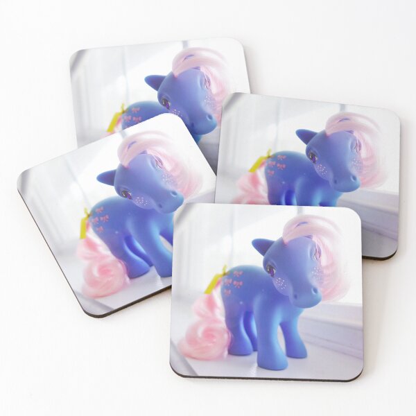 Item preview, Little Blue Pony on the Window Sill designed and sold by Brightside-art.
