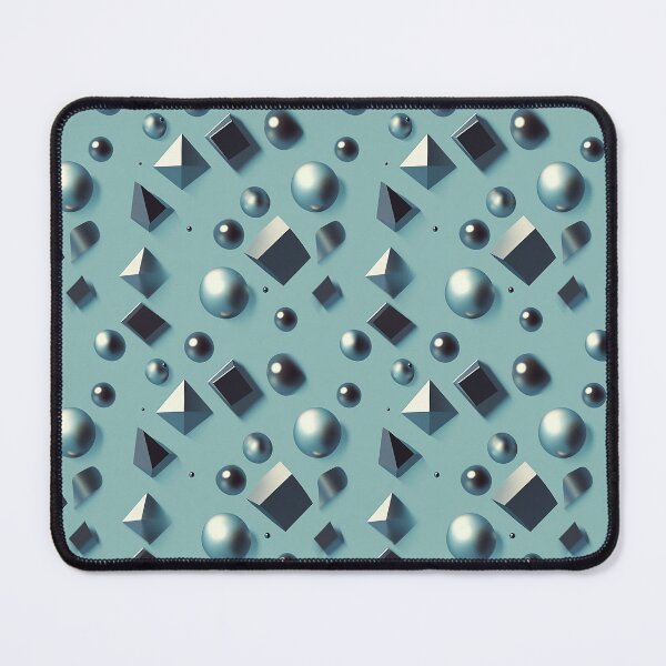 Item preview, Cubes and Pyramids in Harmony designed and sold by MidArtForge.