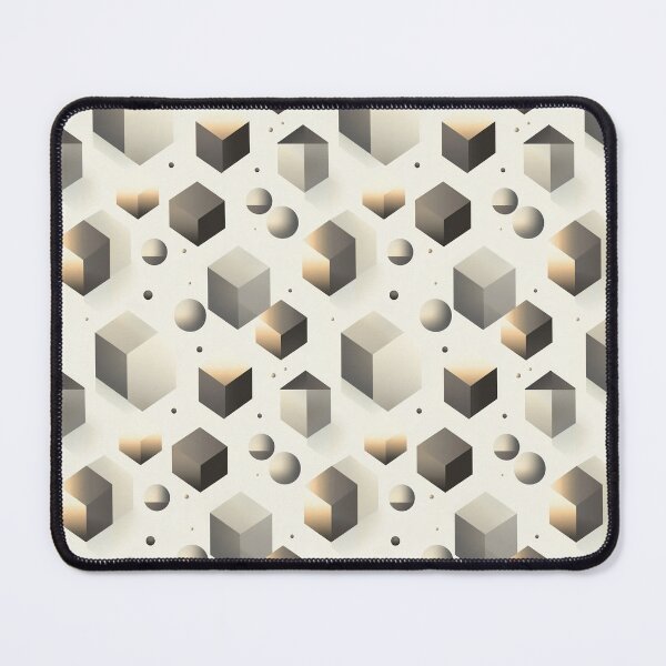 Item preview, Cubes and Pyramids in Harmony designed and sold by MidArtForge.