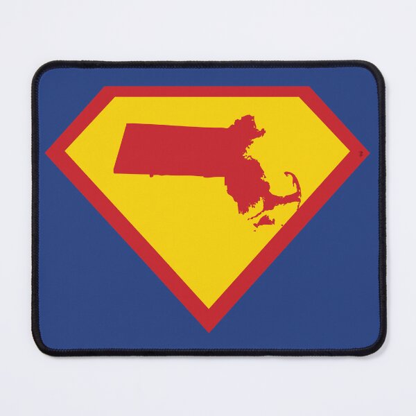 Item preview, MASSACHUSITE BAY STATER SHIELD  - Freedom Is The Superpower - SUPERHERO MASSACHUSETTS design designed and sold by pelagio.