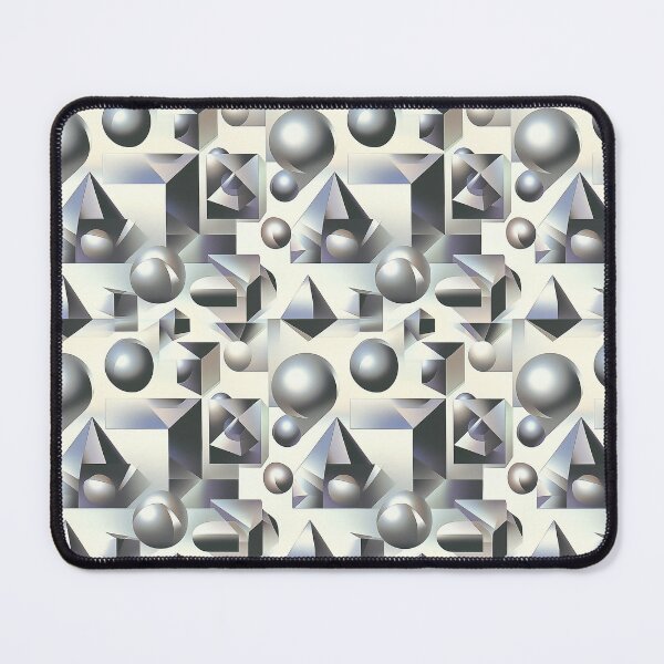 Item preview, Cubes and Pyramids in Harmony designed and sold by MidArtForge.