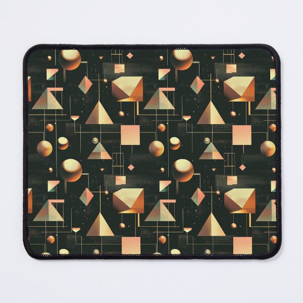 Item preview, Cubes and Pyramids in Harmony designed and sold by MidArtForge.