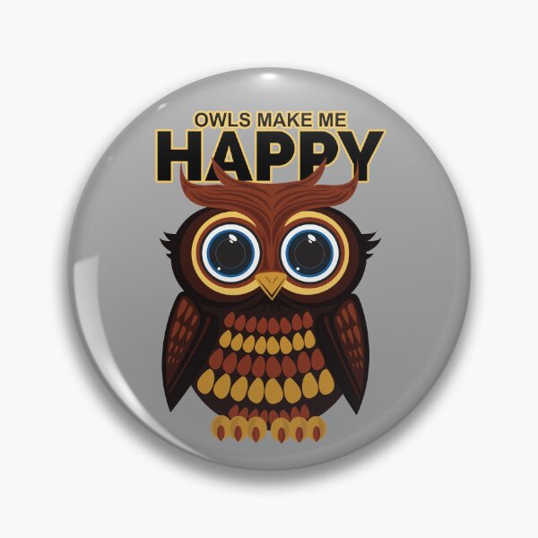 Item preview, Owls Make Me Happy designed and sold by Adamzworld.