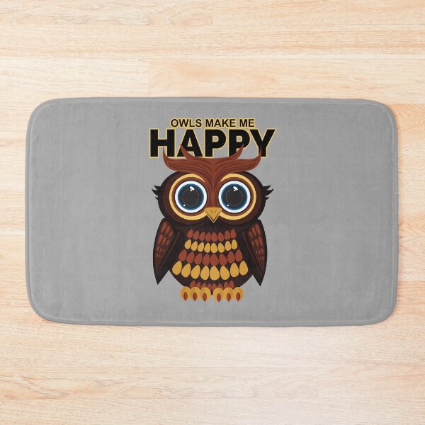 Item preview, Owls Make Me Happy designed and sold by Adamzworld.