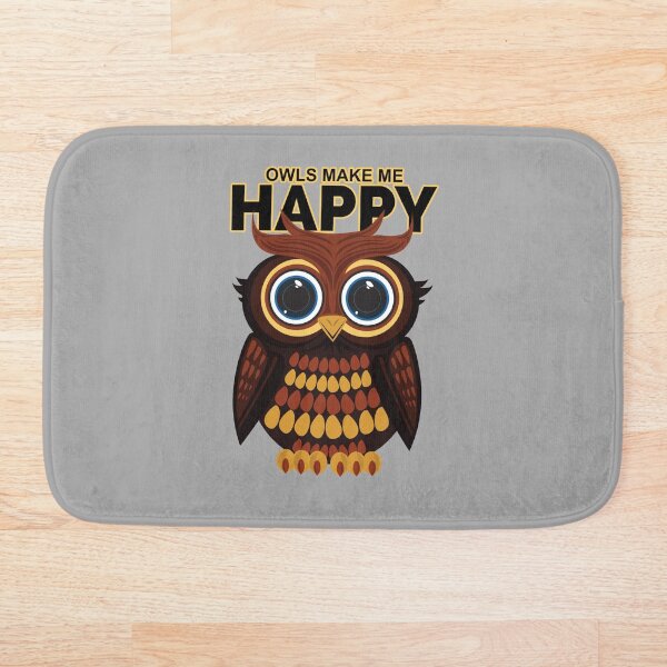 Item preview, Owls Make Me Happy designed and sold by Adamzworld.