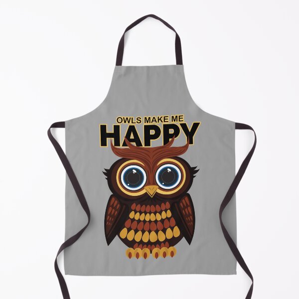 Item preview, Owls Make Me Happy designed and sold by Adamzworld.