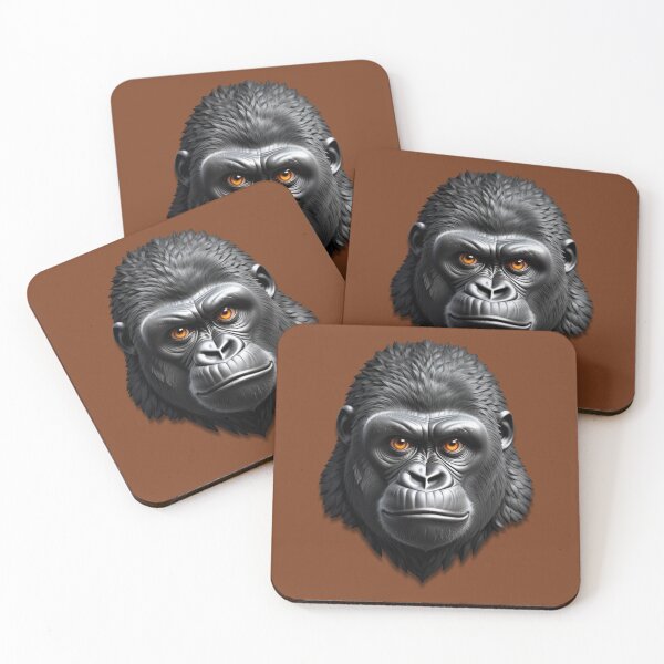 Item preview, GORILLA HEAD (#793C1D) designed and sold by Marlon Oseguera.