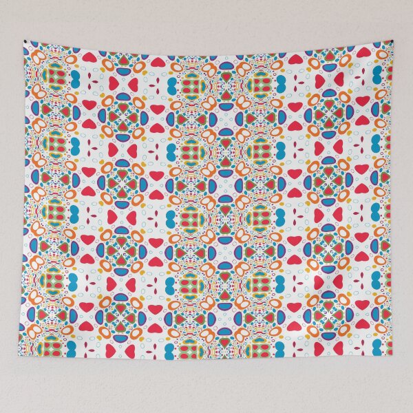 Item preview, design circle color atmosphere seamless colorful repeat pattern designed and sold by Abrahamjrnd.