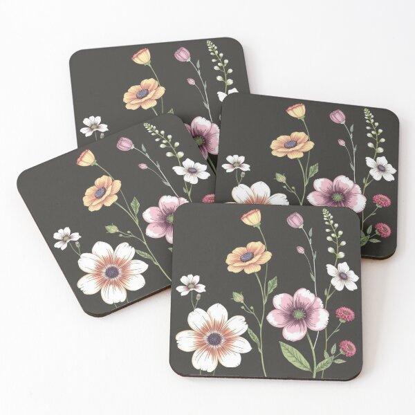 Item preview, Hand-Drawn Flower Collection – Elegant Botanical Illustrations designed and sold by hjian8219.