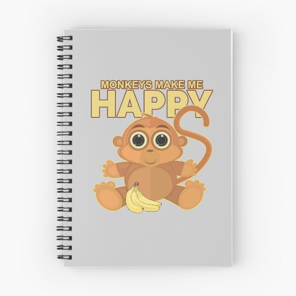 Item preview, Monkeys Make Me Happy designed and sold by Adamzworld.