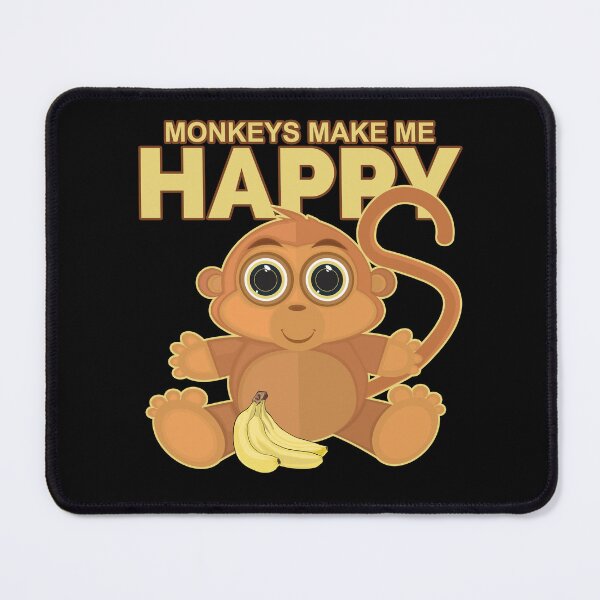 Item preview, Monkeys Make Me Happy designed and sold by Adamzworld.