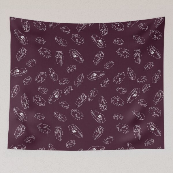 Item preview, Marsupial skulls - Pomegranate designed and sold by MageCap.