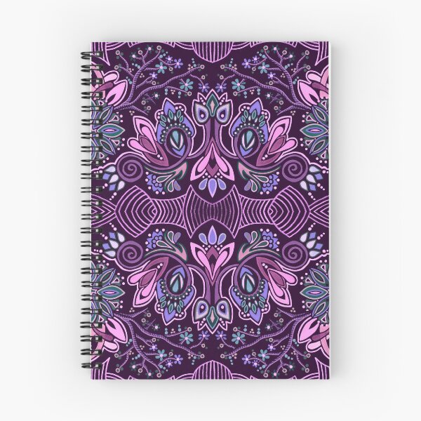 Item preview, Bohemian Garden Eclipse Plum designed and sold by Deborah Maxemow.