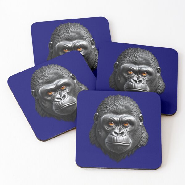 Item preview, GORILLA HEAD (#000066) designed and sold by Marlon Oseguera.