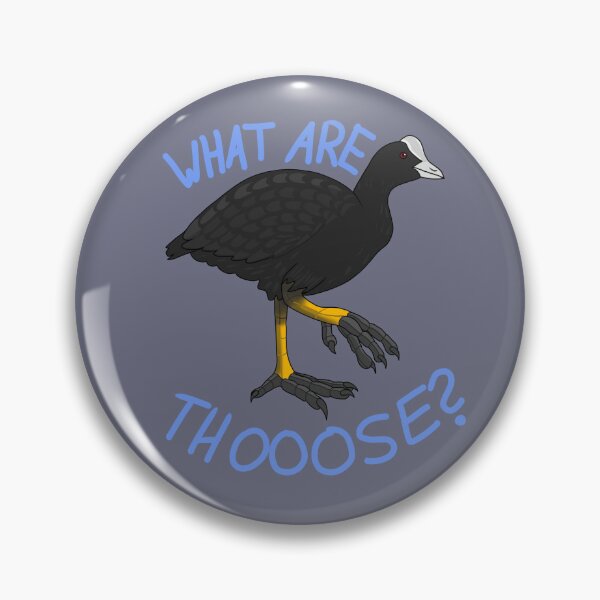 Item preview, What are thoooose? Eurasian coot designed and sold by itsblakey.