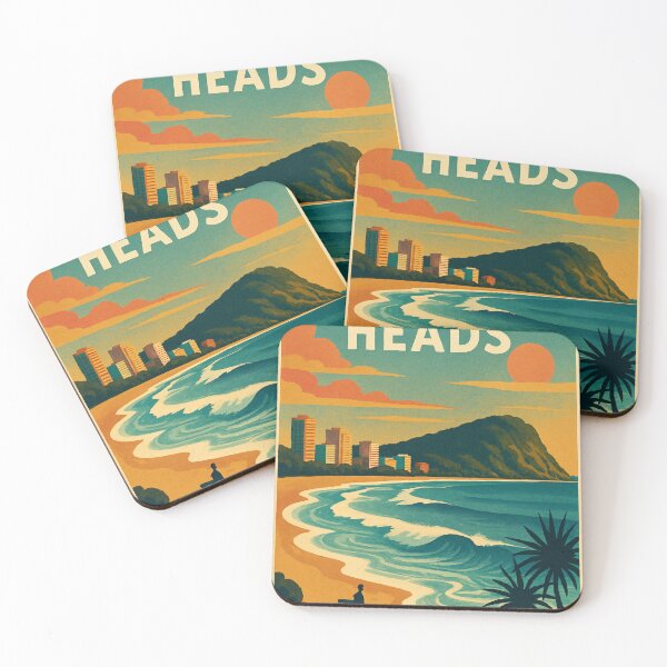 Item preview, Burleigh Heads Morning Waves – Gold Coast Surf View designed and sold by Places On Earth.