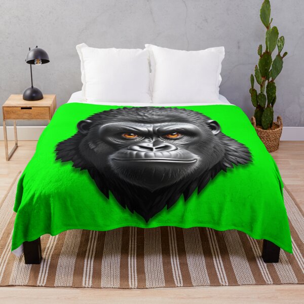 Item preview, GORILLA HEAD (#00FF00) designed and sold by Marlon Oseguera.