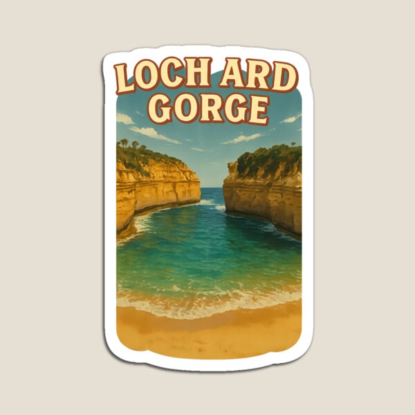 Item preview, Loch Ard Gorge View – Victoria Shipwreck Coast designed and sold by placesonearth.