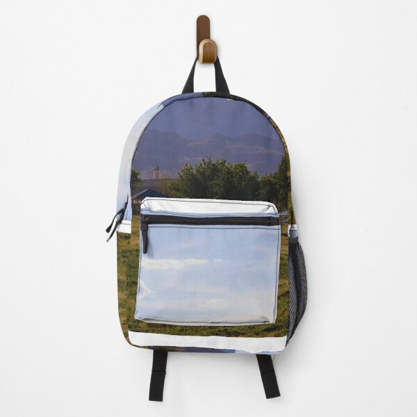 Item preview, Blue Sky, Green Trees, Clouds and Mountains  designed and sold by Phakade's Photos.