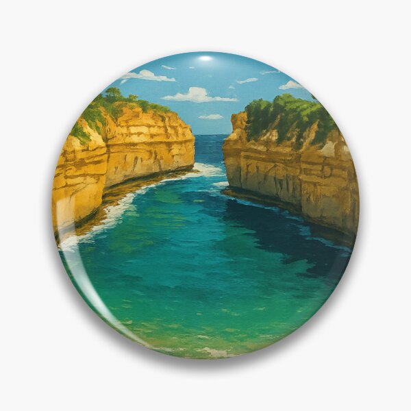 Item preview, Loch Ard Gorge Coastal Escape – Great Ocean Road Icon designed and sold by Places On Earth.
