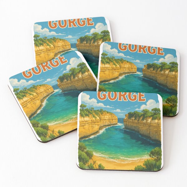 Item preview, Loch Ard Gorge Coastal Escape – Great Ocean Road Icon designed and sold by Places On Earth.
