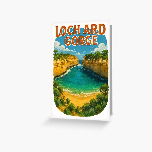 Item preview, Loch Ard Gorge Coastal Escape – Great Ocean Road Icon designed and sold by placesonearth.