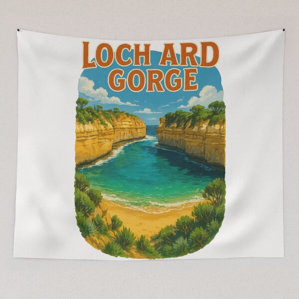 Item preview, Loch Ard Gorge Coastal Escape – Great Ocean Road Icon designed and sold by Places On Earth.