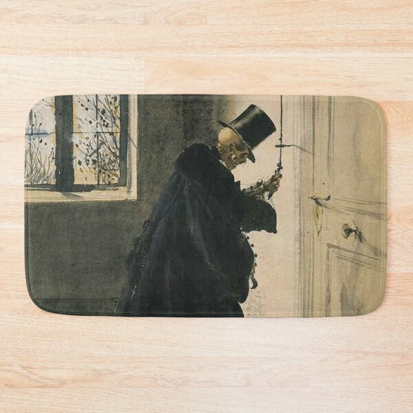 Item preview, The Uninvited Guest - Gothic Horror Fantasy Painting Adolph Menzel designed and sold by Secretorum.