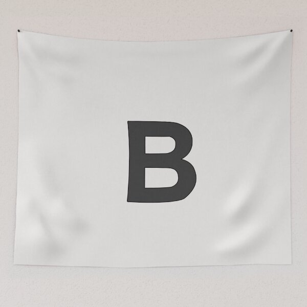Item preview, letter b black designed and sold by ZiphGames.