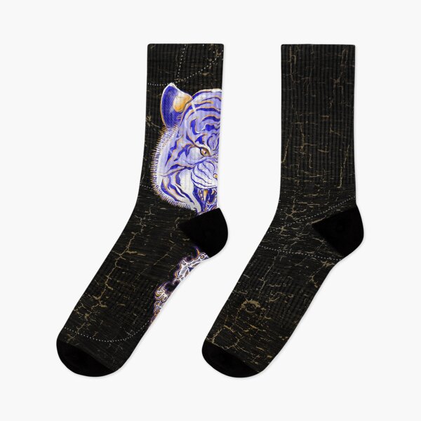 Aperçu de l'œuvre Mauvais œil de tigre en porcelaine créée et vendue par MageCap.