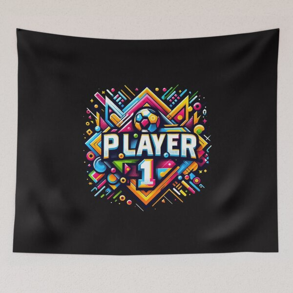 Item preview, Player Number 1 fan art designed and sold by ZenFray.