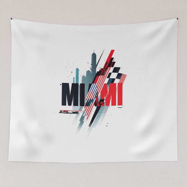 Item preview, Formula 1 Miami Grand Prix designed and sold by Pit Stop Prints.