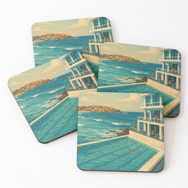 Item preview, Bondi Icebergs Ocean Pool – Sydney Coastal Swimming designed and sold by Places On Earth.