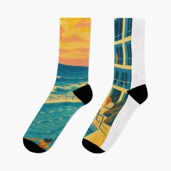 Item preview, Bondi Beach Sunset Swim – Icebergs Pool at Dusk designed and sold by Places On Earth.