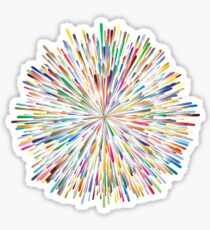 Feuerwerksparty Sticker