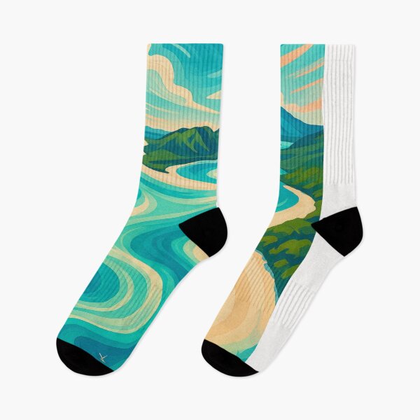 Item preview, Whitehaven Beach Aerial – Whitsundays Swirling Sands designed and sold by Places On Earth.