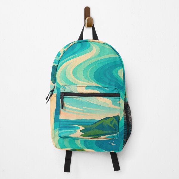 Item preview, Whitehaven Beach Aerial – Whitsundays Swirling Sands designed and sold by Places On Earth.