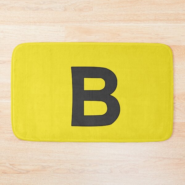 Item preview, letter b black designed and sold by ZiphGames.