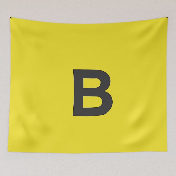 Item preview, letter b black designed and sold by ZiphGames.