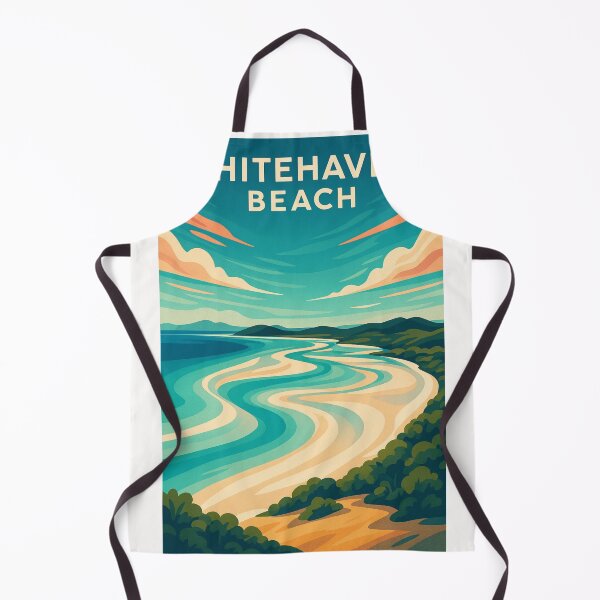 Item preview, Whitehaven Beach Panorama – Whitsundays Coastal Beauty designed and sold by Places On Earth.