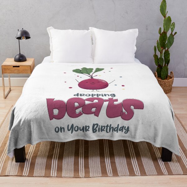 Item preview, Dropping Beats on Your Birthday – A Rootin’ Tootin’ Beet Full of Birthday Rhythms & Veggie Vibes designed and sold by FUNqoosh.